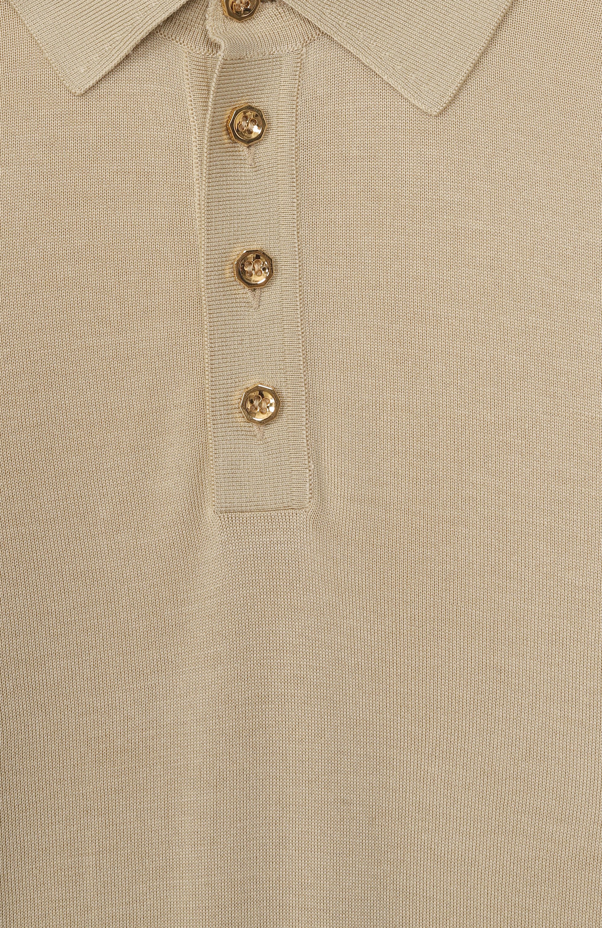 Шелковое поло STEFANO RICCI JUNIOR, арт. KY16032P04/Y26101, фото 3