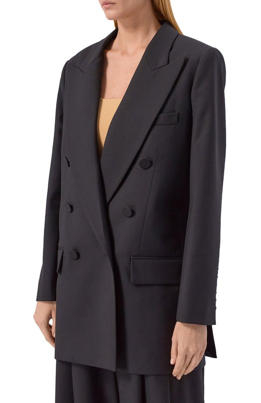 Шерстяной жакет Nina Ricci 25ACVE002/WV0324 Чёрный  25ACVE002/WV0324 Фото 3