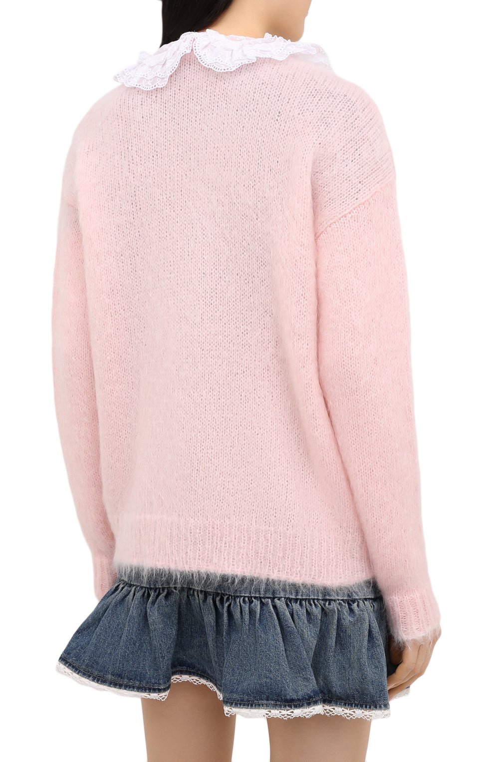 Шерстяной кардиган MIU MIU, арт. MMF299-1XEV-F0442, фото 4