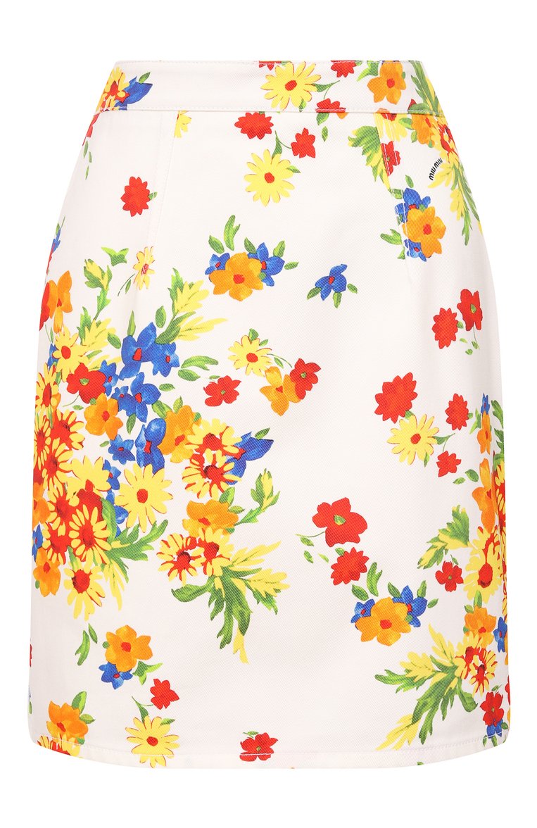 Джинсовая юбка MIU MIU, арт. MG1324-1T14-F0009, фото 1