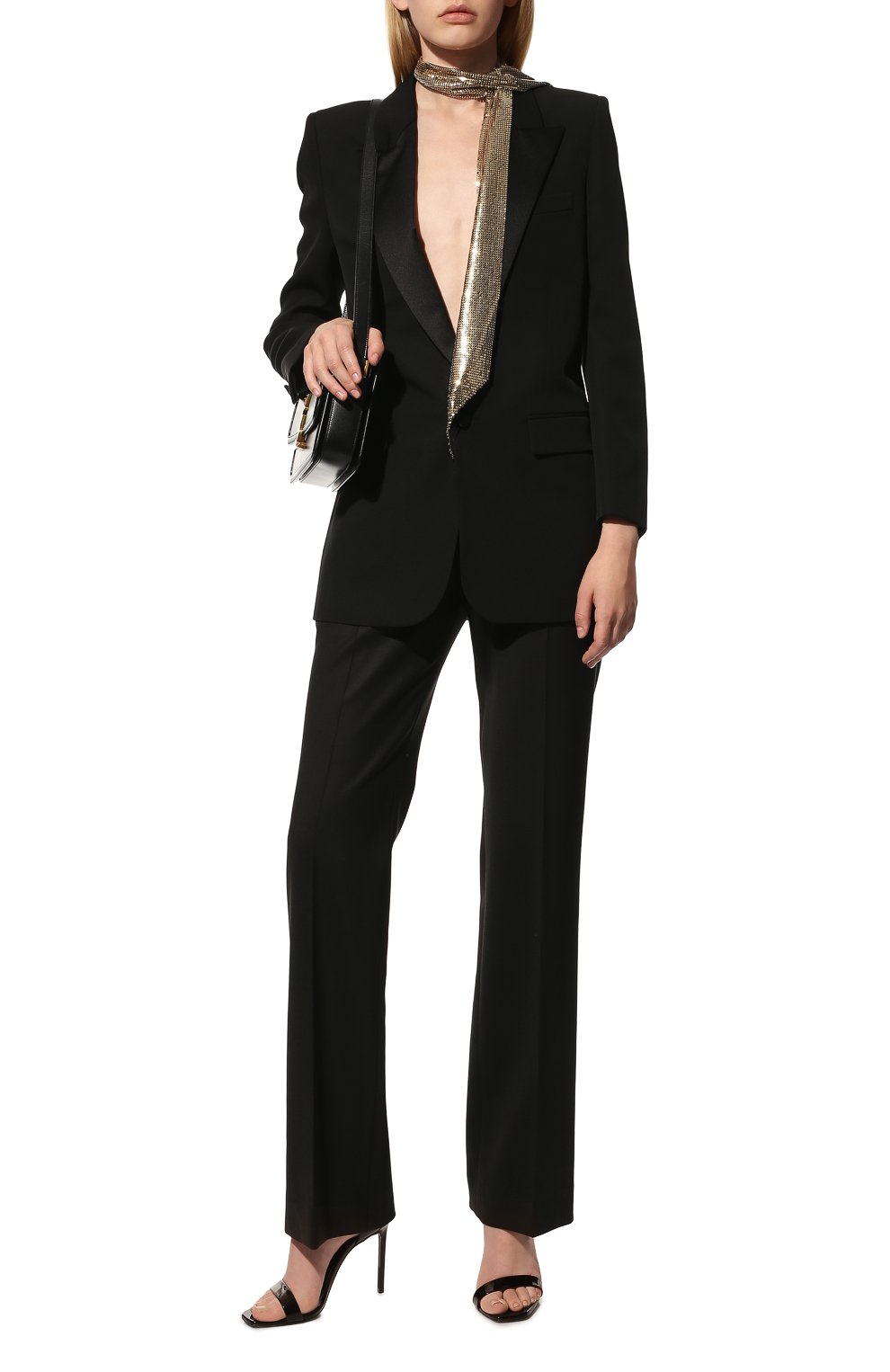 Шарф SAINT LAURENT, арт. 629225/3YG03, фото 2