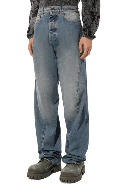 Джинсы MAISON MARGIELA синего цвета по цене 79150 руб., арт. S50LA0234/S30561, фото 3 Джинсы MAISON MARGIELA, арт. S50LA0234/S30561, фото 3