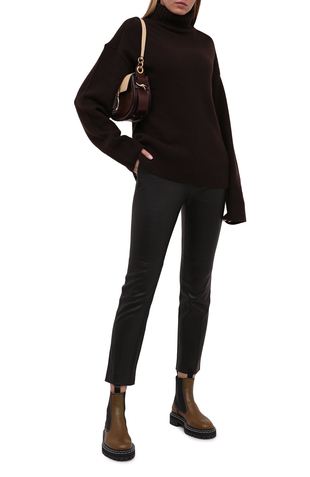 Кожаные брюки JOSEPH, арт. JF004962, фото 2