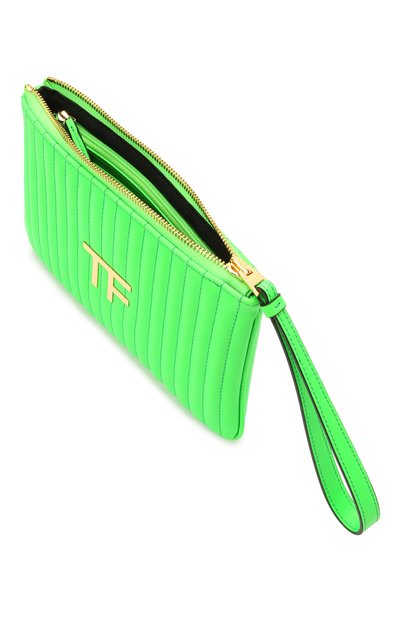 Клатч TOM FORD зеленого цвета по цене 120000 руб., арт. S0357T-ICL033, фото 4 Клатч TOM FORD, арт. S0357T-ICL033, фото 4