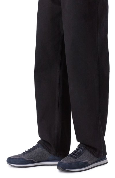 Комбинированные кроссовки ZILLI, арт. H0257AM1106VTRR07, фото 3