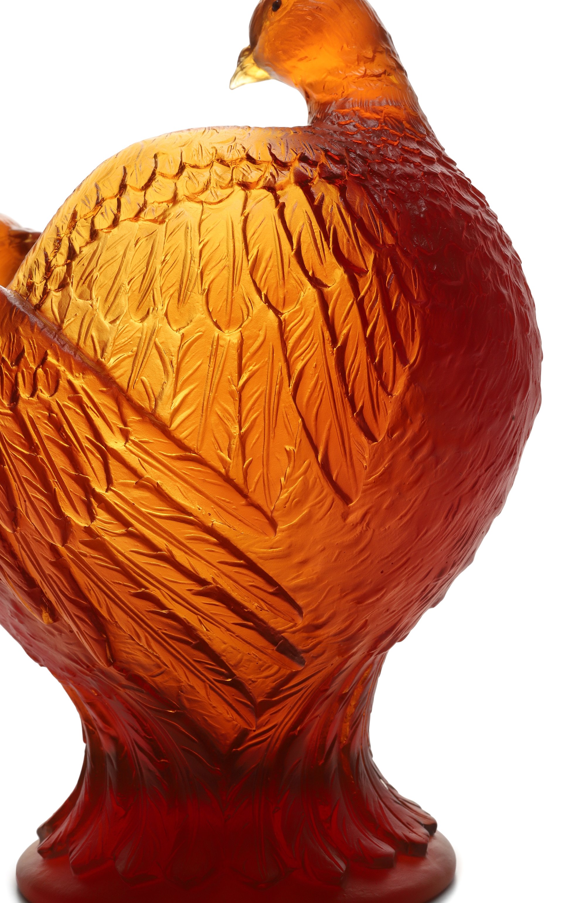 Ваза love doves TSAR оранжевого цвета по цене 221000 руб., арт. 168022Y, фото 4 Ваза love doves TSAR, арт. 168022Y, фото 4