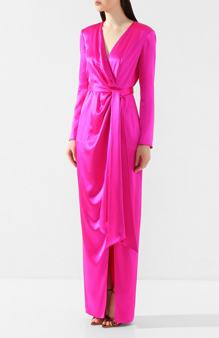 Шелковое платье BRANDON MAXWELL, арт. GN147PS20, фото 1