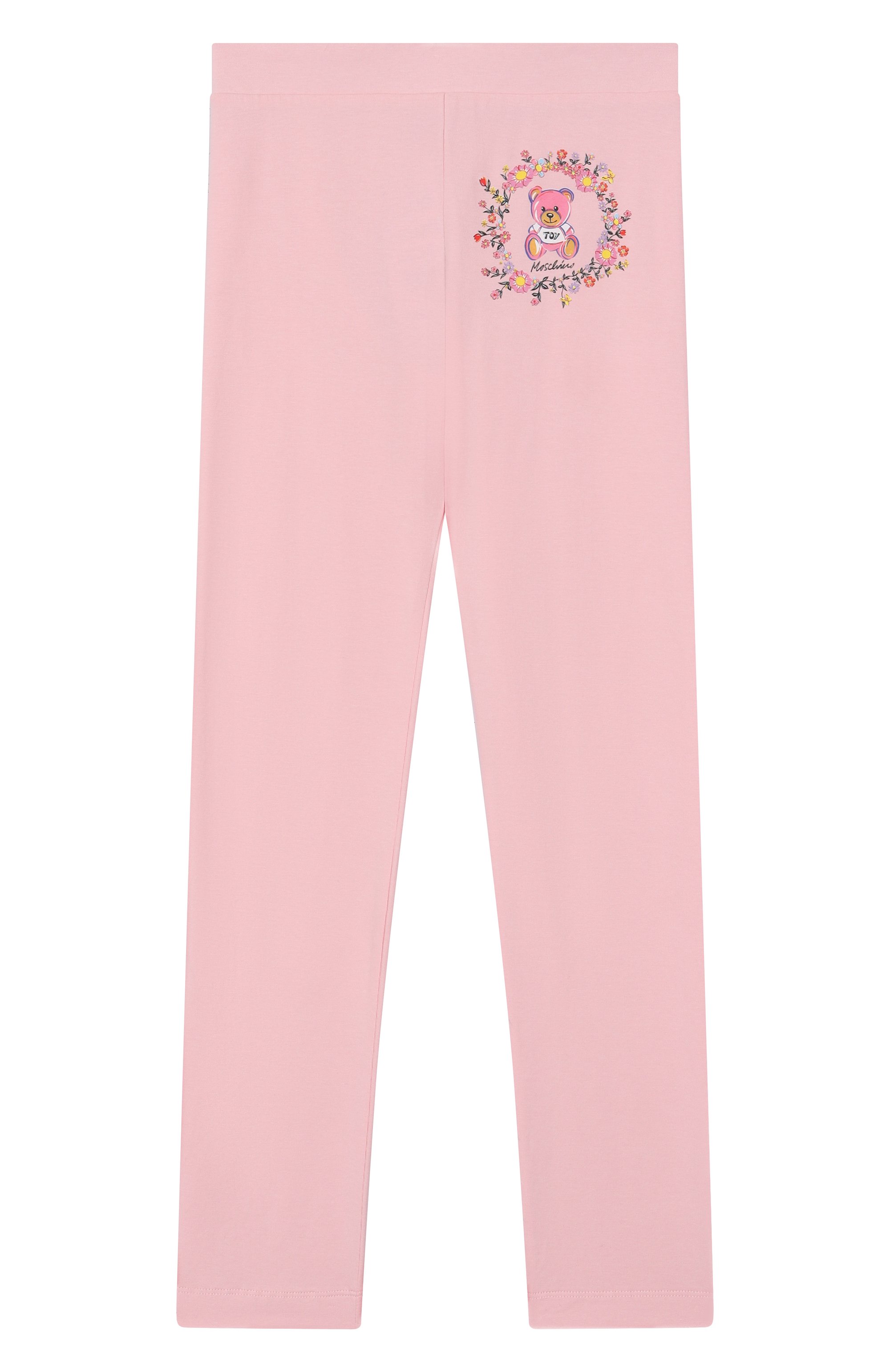 Хлопковые легинсы MOSCHINO, арт. HFP04X/LBA10/10-14, фото 1