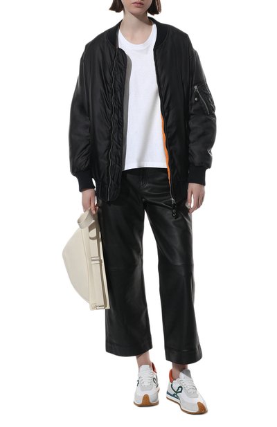 Хлопковая футболка LOEWE белого цвета по цене 41200 руб., арт. S359341XA4, фото 2 Хлопковая футболка LOEWE, арт. S359341XA4, фото 2