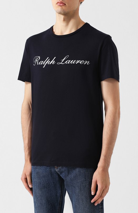 фото Хлопковая футболка ralph lauren