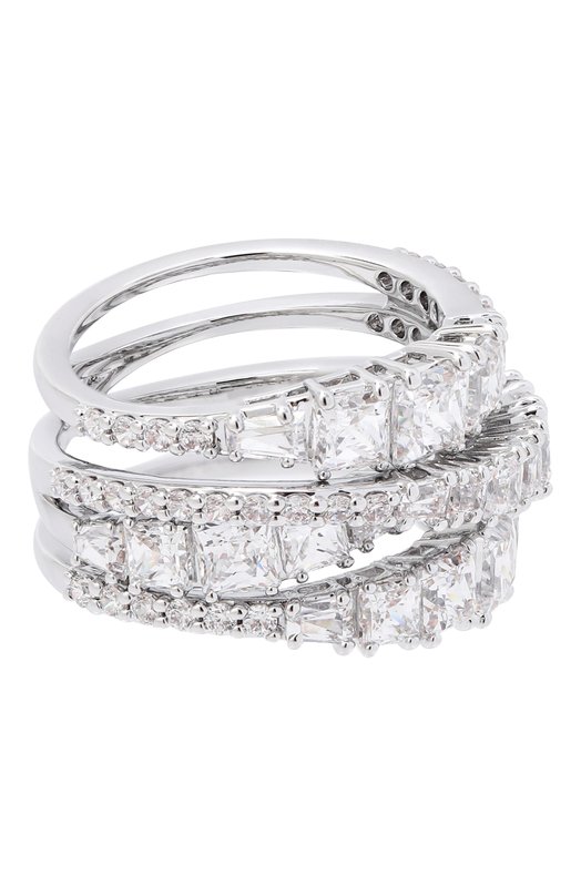 Кольцо Twist Wrap Swarovski 5584650 Серебряный 5584650