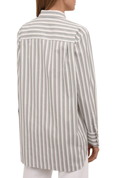 Хлопковая рубашка LORO PIANA, арт. FAL8093, фото 4