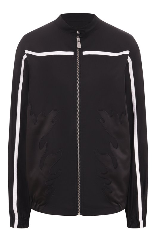 Хлопковый бомбер Pinko 105216/A2LD Чёрный 105216/A2LD