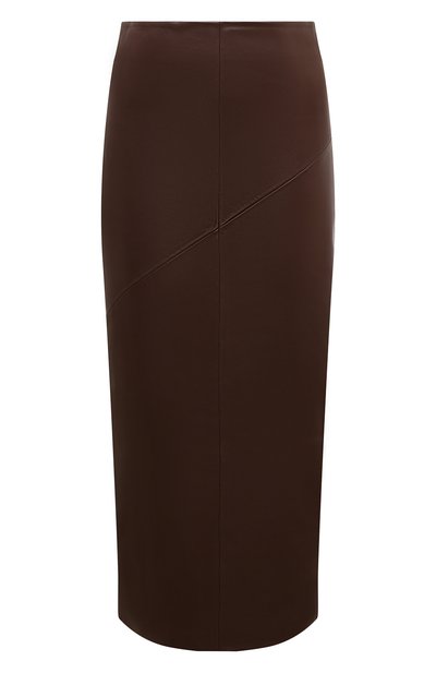 Женская кожаная юбка LESYANEBO, арт. ICONIC/LEATHERS001