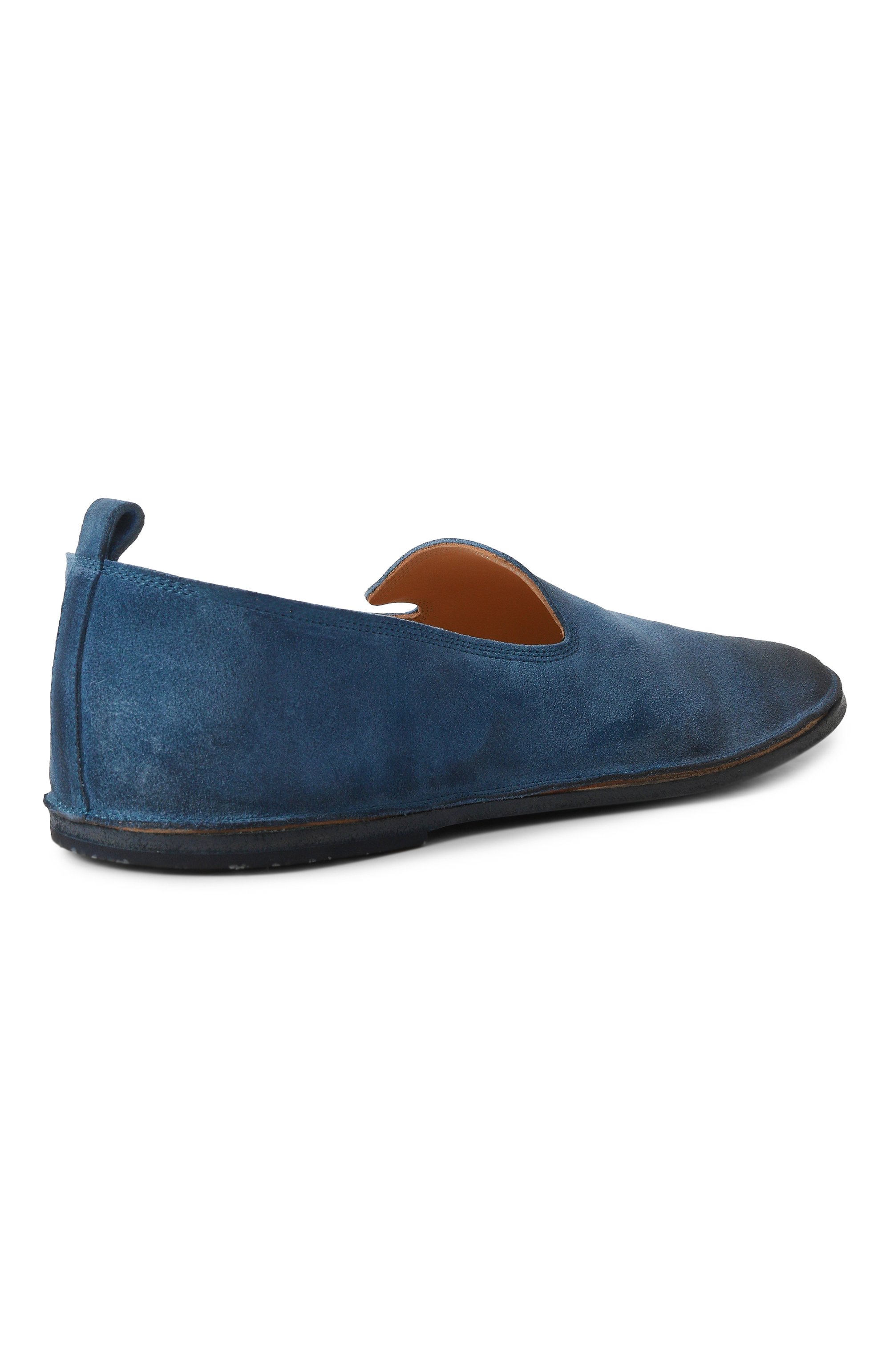 Замшевые слиперы strasacco MARSELL синего цвета по цене 69950 руб., арт. MW4285/P024, фото 5 Замшевые слиперы strasacco MARSELL, арт. MW4285/P024, фото 5