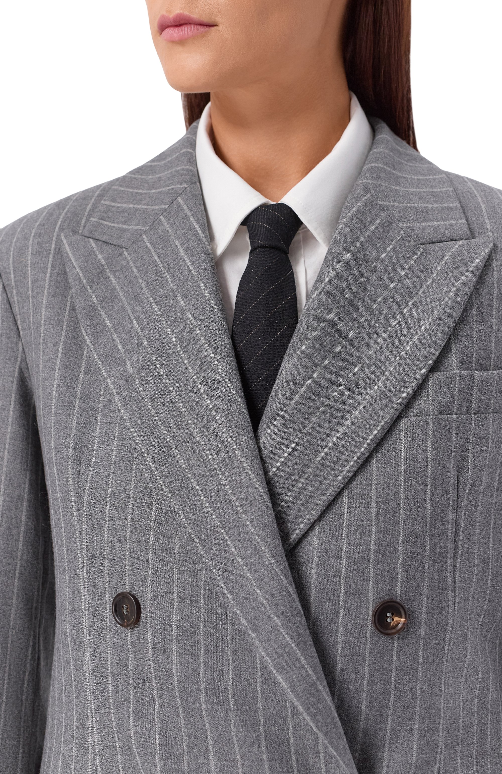 Шерстяной галстук KITON черного цвета по цене 36750 руб., арт. DCRAVK0564G01, фото 2 Шерстяной галстук KITON, арт. DCRAVK0564G01, фото 2