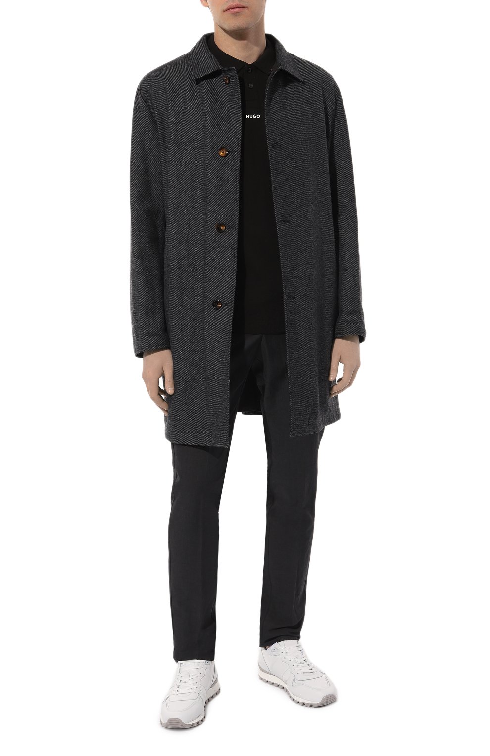 Хлопковое поло HUGO, арт. 50493206, фото 2