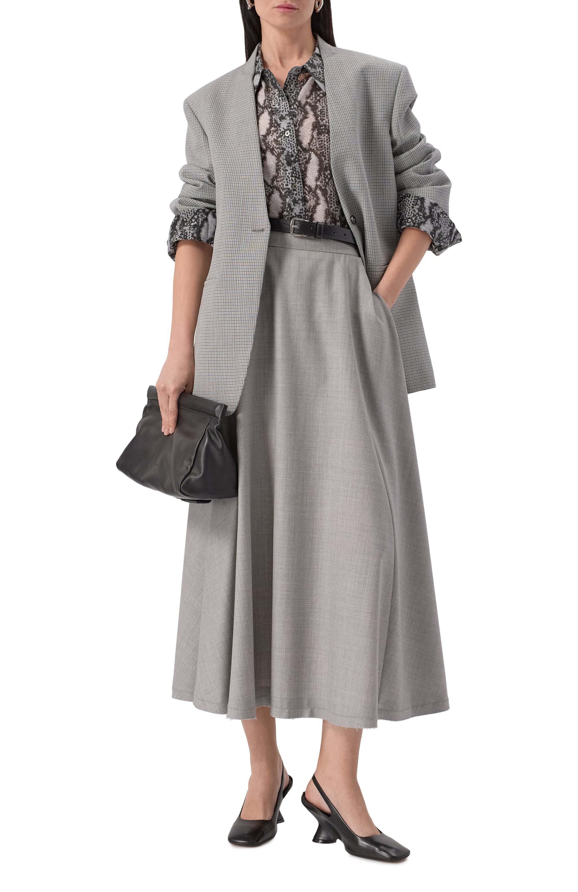 Шерстяная юбка SASUPHI, арт. S25200/W0, фото 2