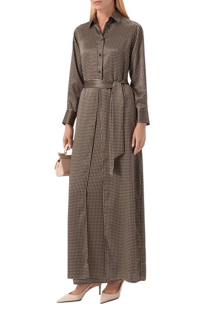 Женское атласное платье KITON, арт. D55315K0584I