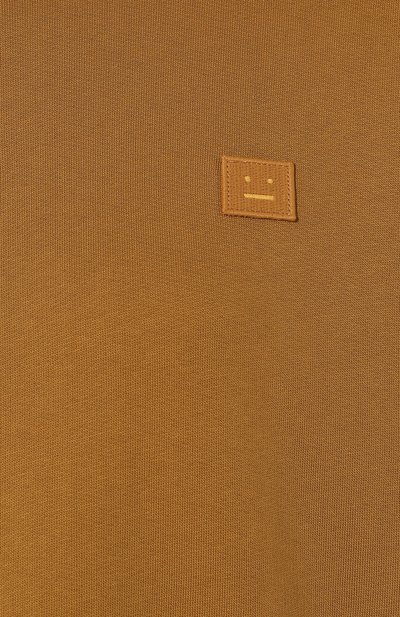 Хлопковый свитшот ACNE STUDIOS коричневого цвета по цене 22150 руб., арт. CI0010/W, фото 5 Хлопковый свитшот ACNE STUDIOS, арт. CI0010/W, фото 5