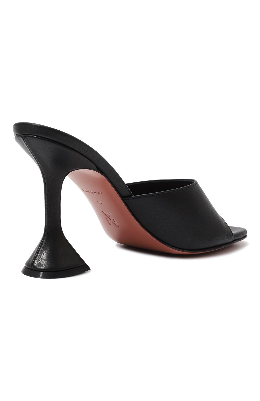 Кожаные мюли lupita 95 AMINA MUADDI, арт. LUPITA SLIPPER/NAPPA, фото 5