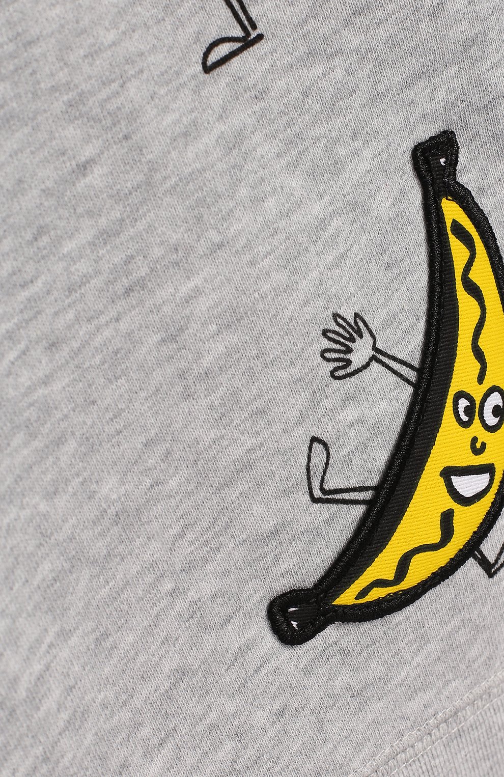 Хлопковый свитшот STELLA MCCARTNEY серого цвета по цене 4430 руб., арт. 540033/SMJ73, фото 3 Хлопковый свитшот STELLA MCCARTNEY, арт. 540033/SMJ73, фото 3