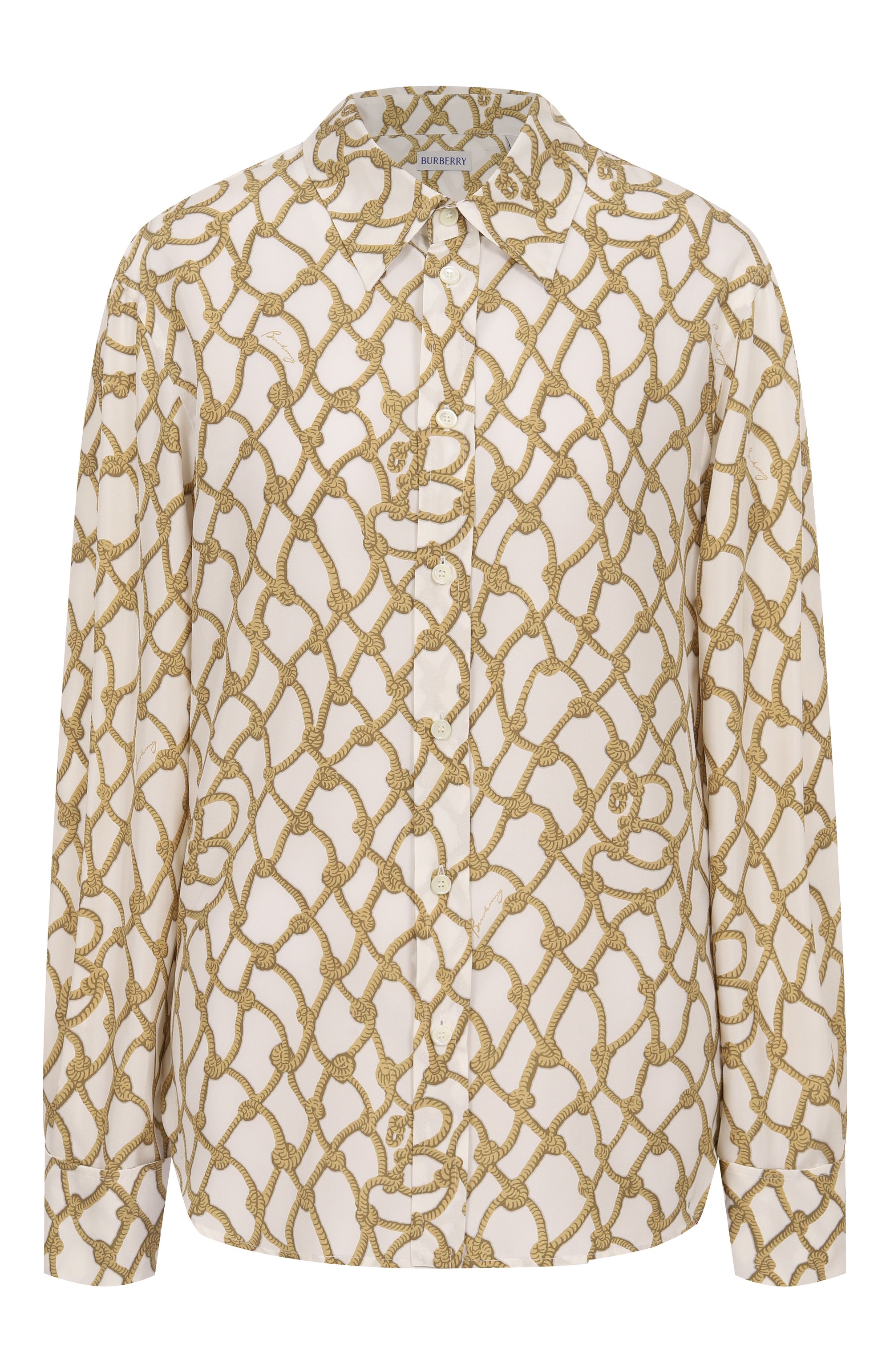 Шелковая блузка BURBERRY, арт. 8107043, фото 1