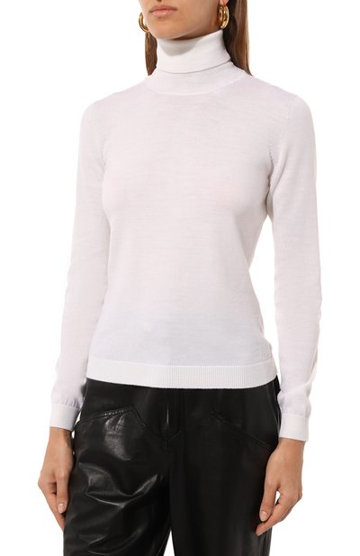 Шерстяная водолазка GRAN SASSO белого цвета по цене 25300 руб., арт. 54213/14202, фото 3 Шерстяная водолазка GRAN SASSO, арт. 54213/14202, фото 3