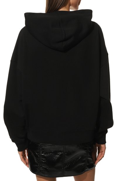 Хлопковое худи DRIES VAN NOTEN черного цвета по цене 37400 руб., арт. 222-011142-5611, фото 4 Хлопковое худи DRIES VAN NOTEN, арт. 222-011142-5611, фото 4