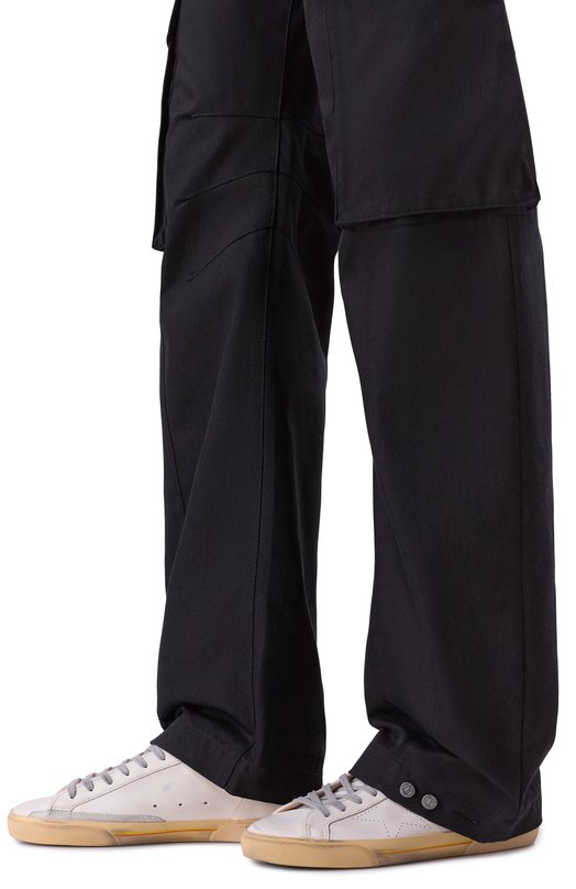 Кожаные кеды Super-Star Golden Goose Deluxe Brand GMF00105.F007530 Белый  GMF00105.F007530 Фото 2