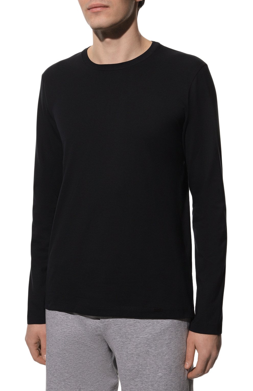 Хлопковый лонгслив HANRO, арт. 075053., фото 3