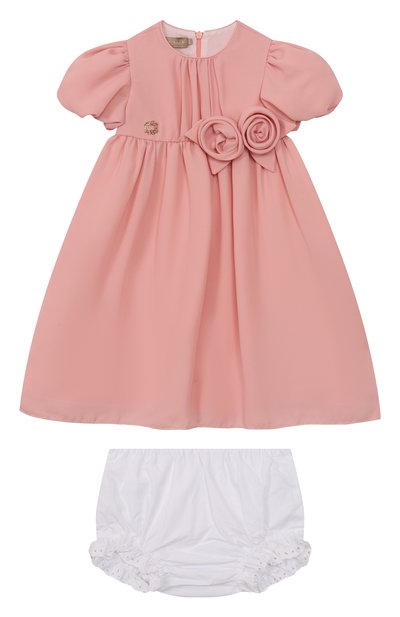 Комплект из платья и шорт ELIE SAAB JUNIOR, арт. EGAB013/TS1007/12M-18M