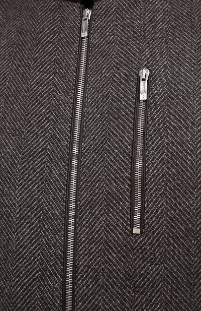 Утепленный бомбер CORTIGIANI, арт. 918600/0000/60-70, фото 5