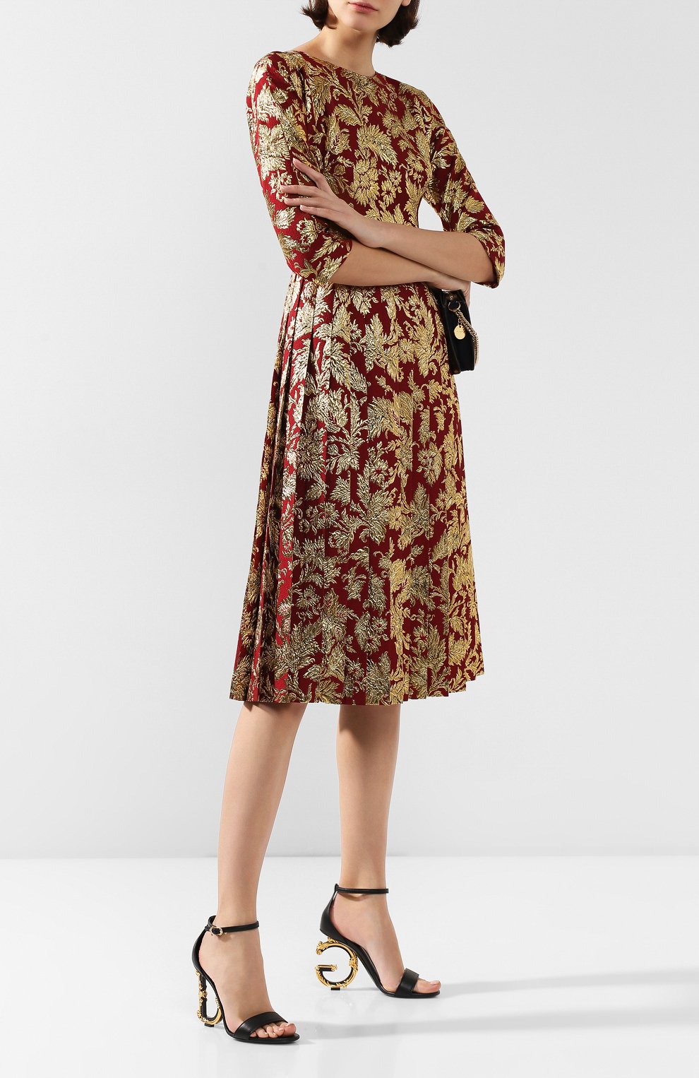 Кожаные босоножки keira DOLCE & GABBANA, арт. CR0739/AV967, фото 2