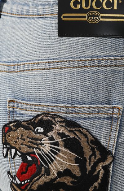 Джинсы с потертостями GUCCI, арт. 502797/XDAH3, фото 5