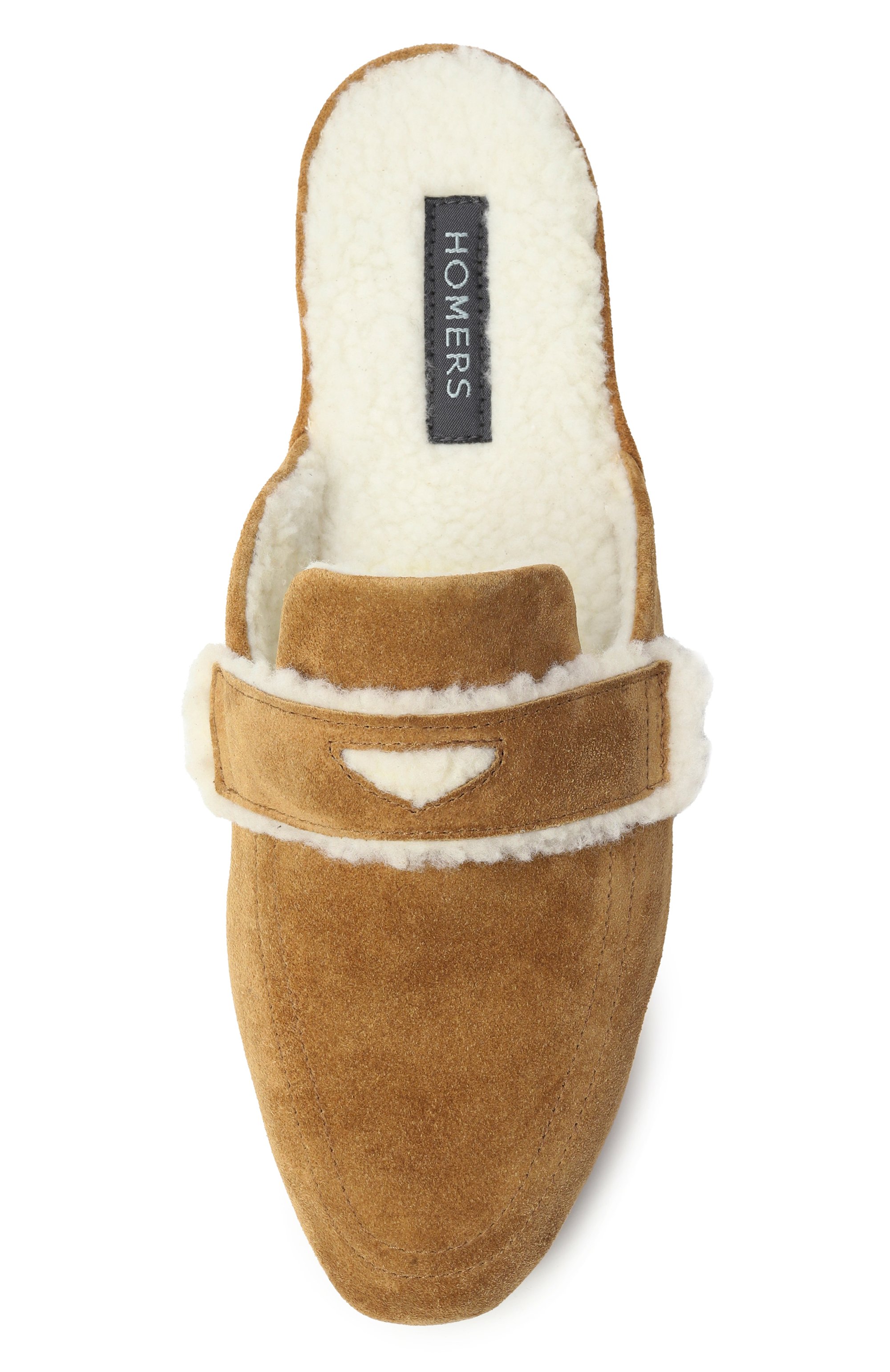 Замшевые домашние туфли HOMERS AT HOME, арт. 21608/CR0STA, фото 6