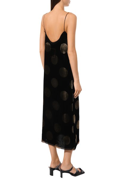 Платье из вискозы и шелка UMA WANG, арт. UP5031, фото 4