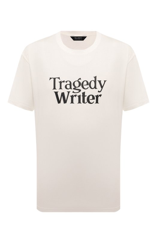 Хлопковая футболка Tee Library