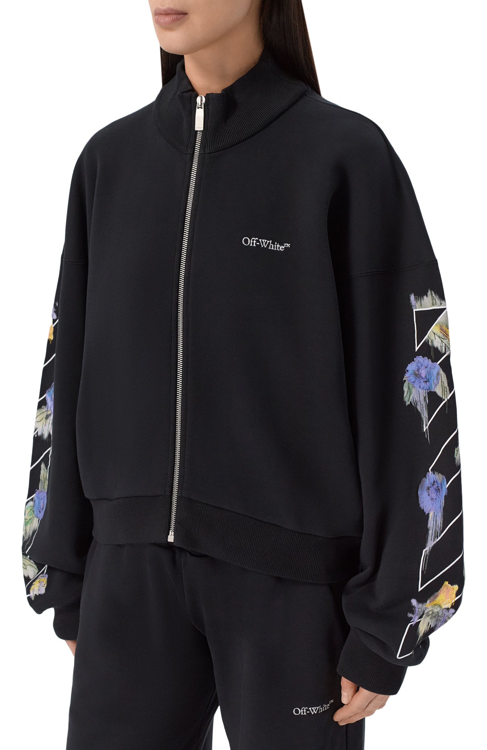 Хлопковая толстовка OFF-WHITE, арт. 2FE00507T, фото 3