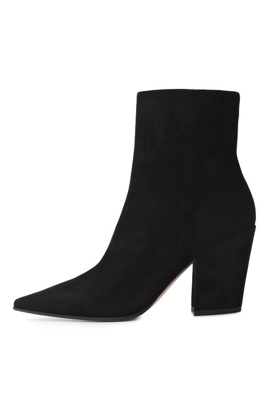 Замшевые ботильоны Keinna 85 Gianvito Rossi G72941.85RIC.CASNER0 Чёрный  G72941.85RIC.CASNER0 Фото 4