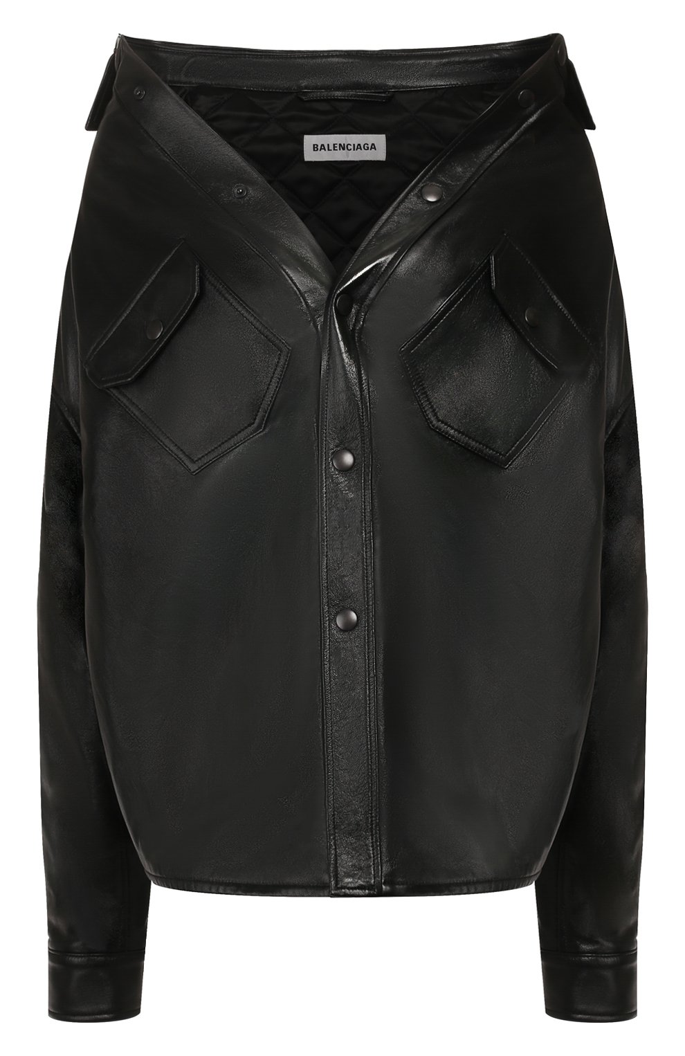 Кожаная рубашка BALENCIAGA, арт. 606243/TGS07, фото 1