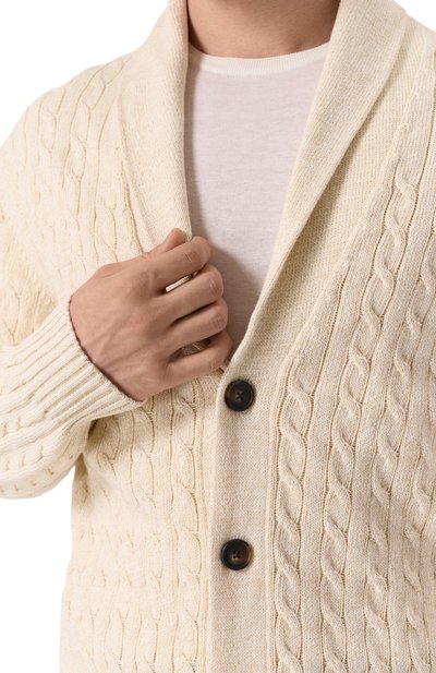 Хлопковый кардиган KITON, арт. UMK067001, фото 5