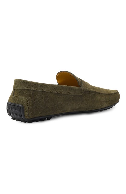 Замшевые мокасины City Gommino Tod’s XXM42C00640RE0 Хаки  XXM42C00640RE0 Фото 5