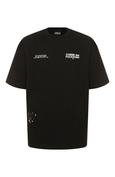 Мужская хлопковая футболка COMME DES FUCKDOWN, арт. CFABW01518