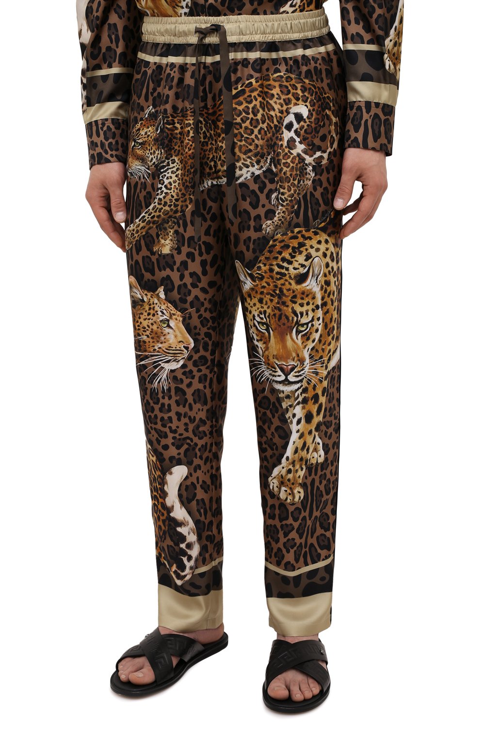 Шелковые домашн ие брюки DOLCE & GABBANA, арт. GYB0HT/FI16G, фото 3