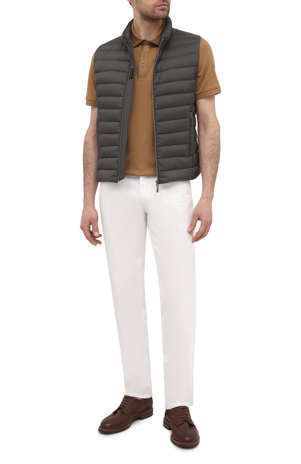 Хлопковое поло BOSS, арт. 50398204, фото 2