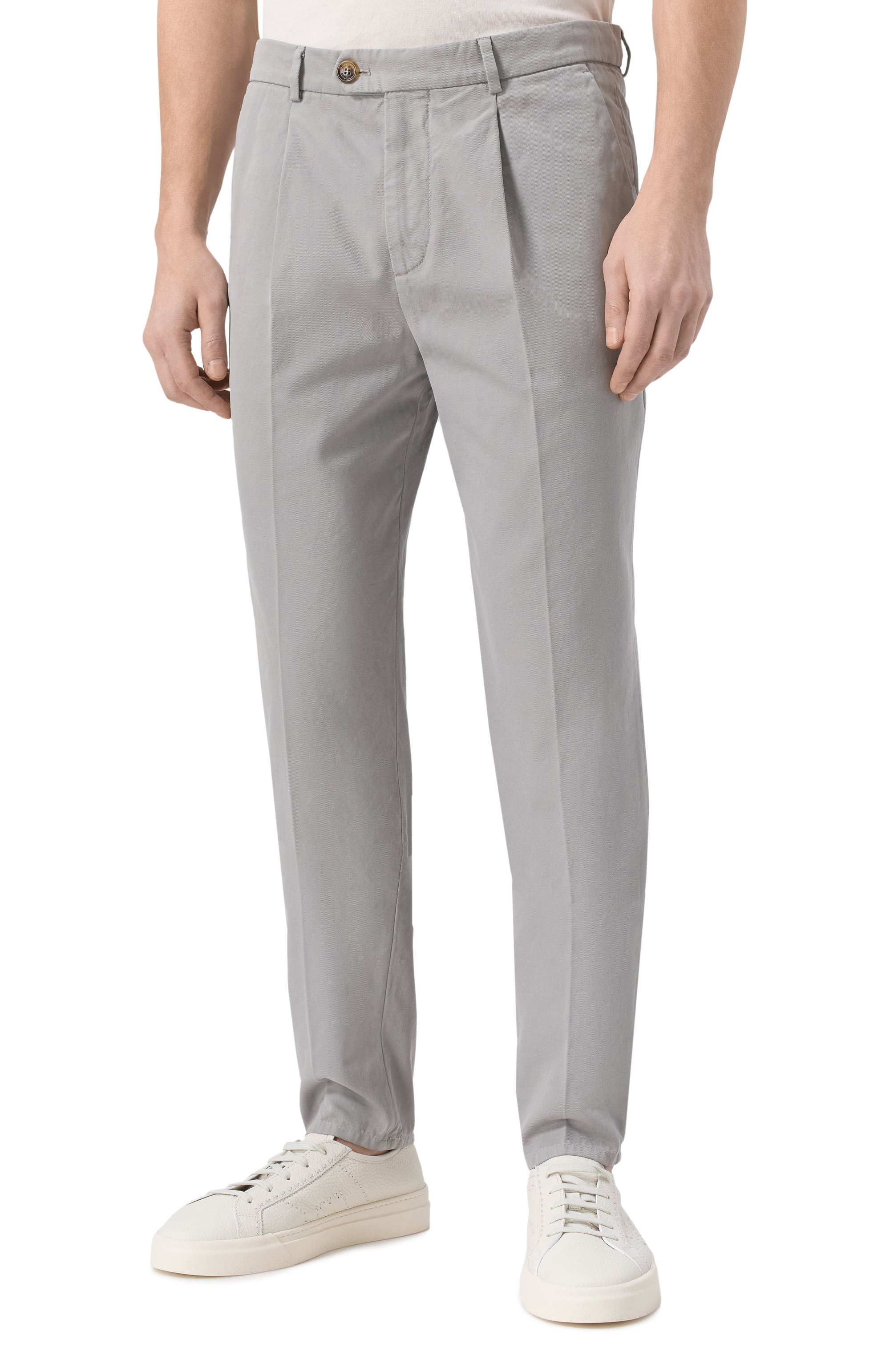 Хлопковые брюки BRUNELLO CUCINELLI, арт. M252DE1450, фото 3