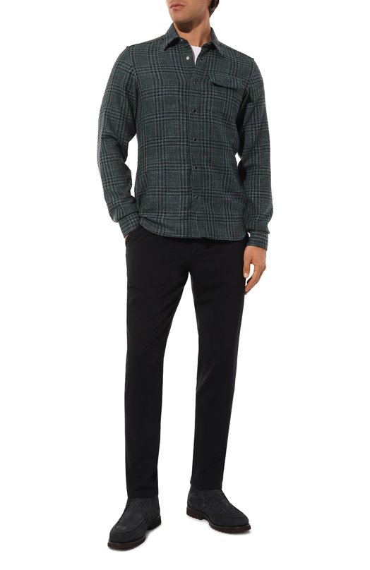 Замшевые дезерты Andrea Ventura Firenze Синий, фото 2