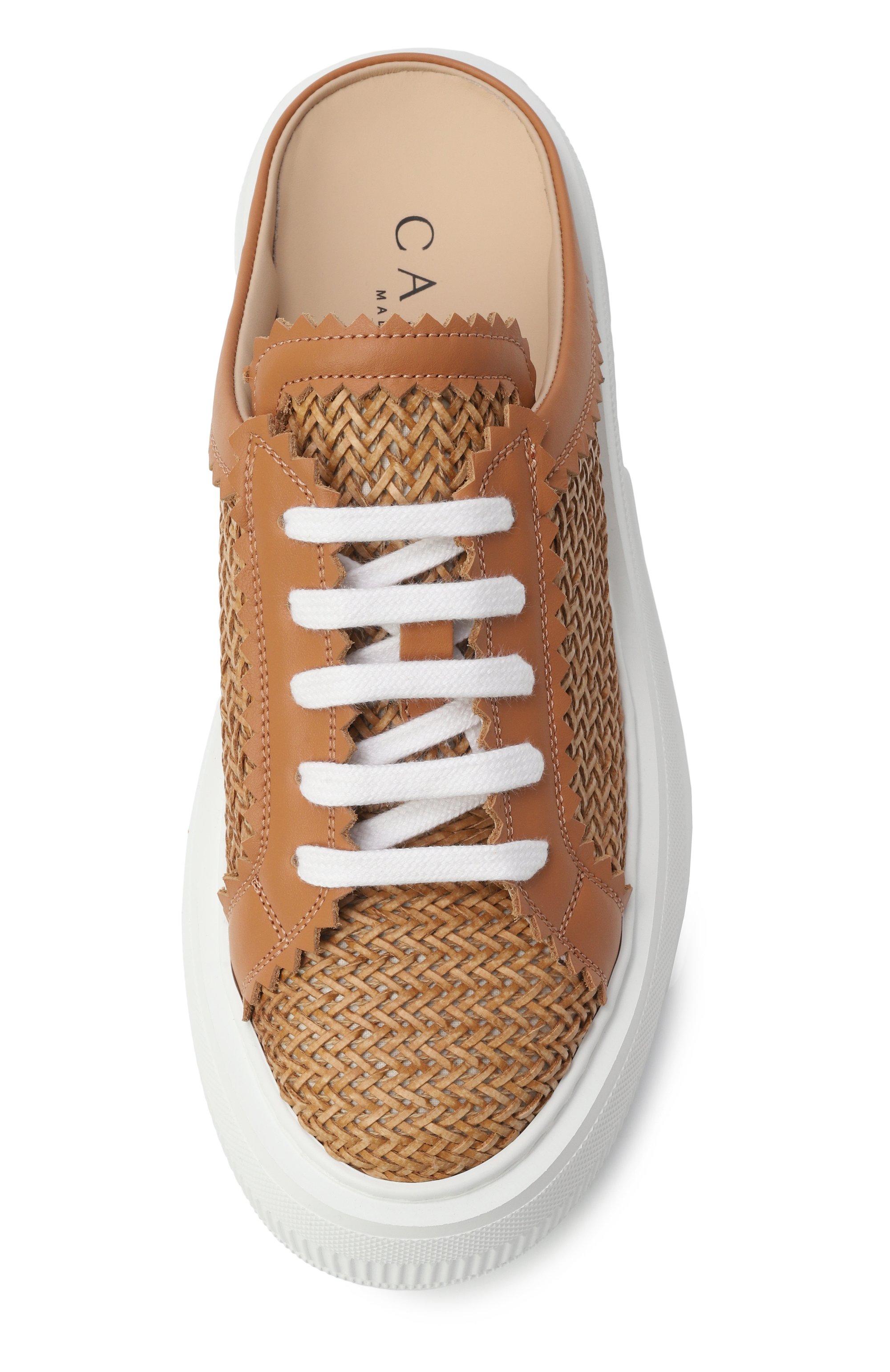 Кеды nexus CASADEI светло-коричневого цвета по цене 66550 руб., арт. 2X068J0701/HAN0I, фото 6 Кеды nexus CASADEI, арт. 2X068J0701/HAN0I, фото 6