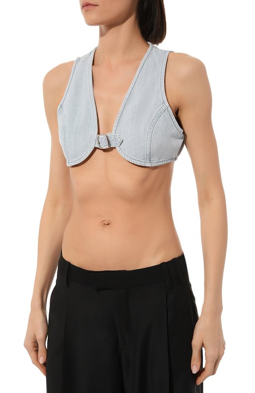 Джинсовый топ Drae Голубой, фото 3